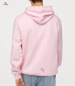 Sudadera con capucha extragrande inspirada en la vendimia para hombre con diseño liso con bordado de logotipo personalizado - Product Image 6