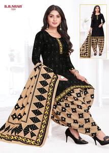 Conjunto de Kurta Salwar Kameez Listo para Usar, Diseño Único para Mujer, con Estampado Digital en Algodón Puro y Dupatta, ODM para Adultos - Product Image 3