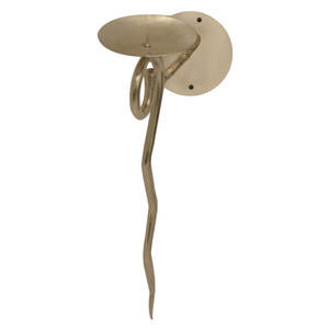 Wall Hanging <b>Silver</b> Metal Christmas <b>Candle</b> <b>Holder</b> New Design Handmade Fancy Candlestick Stand High Finished - Product Image 1