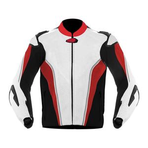 Chaqueta de cuero de vaca para motocicleta, chaqueta de diseño personalizado para conducción de carreras, Invierno - Product Image 1