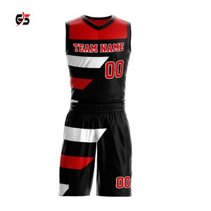 Latest Cheap Basketball Jersey Shorts Set High Quality Stitched OEM 100% Polyester Fabric Custom Sublimation Print Uniform Wear - Product Image 5