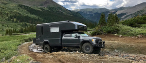 Autocaravana de Lujo F550 de Fibra de Vidrio y Camioneta 4x4 para Acampar y Viajar al Aire Libre en <span class=keywords><strong>Venta</strong></span> - Product Image 3