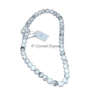 Howlite Gemstone Beads Line - Product Image 1