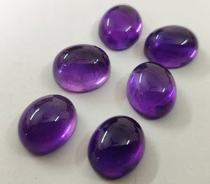 Amatista Natural ovalada, 3x5mm a 10x14mm, cabujón, amatista suelta, calidad superior - Product Image 2