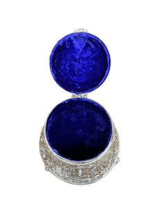 Cajas de pavo real de Estilo Vintage para regalo de boda, caja chapada en plata Vintage para brazalete, cajas de joyería de estilo antiguo - Product Image 5