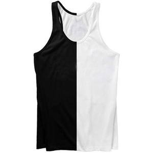 <b>Black</b> 3D Unisex Custom Sublimation <b>Tank</b> <b>Top</b> | Plus Size Print Casual 100% Cotton - Product Image 6