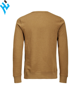 New Latest Wholesale OEM Men's <b>Plain</b> Soft Cotton Custom Logo Printing Unisex Men's <b>Sweatshirts</b> - Product Image 5