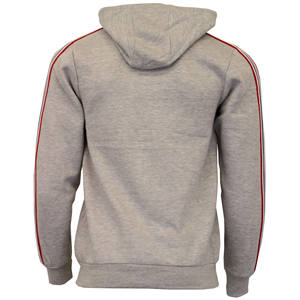 OEM Wholesale Men's 100% Polyester Two-Piece Track Suit Customizable Embroidered Logo Solid Color <b>Block</b> Breathable Elastic Waist - Product Image 3