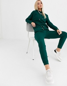 Chándal personalizado en blanco para mujer, Sudadera con capucha, conjunto de 2 piezas - Product Image 4