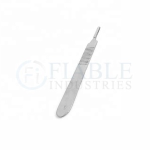 เครื่องมือผ่าตัดพื้นฐาน #3มีดผ่าตัดมือจับ BP ทำจากสแตนเลส - Product Image 2