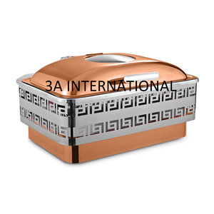 Royal Princess-plato de Metal para decoración de mesa, calentador de comida, cazuela, tazón de Metal artesanal, para hoteles reales - Product Image 6