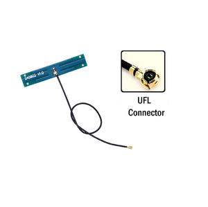 Antenne interne PCB 2.4 - 5.8 GHz 51*9 avec câble 1.13mm (L = 10 CM) + connecteur UFL ETEILY - Product Image 1