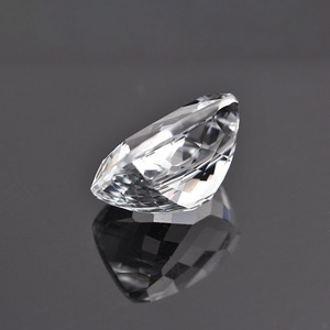 คริสตัลควอทซ์ใสตัดเป็นแผ่น10X12mm เพชรพลอยเหลี่ยมหลวมมีคุณภาพสูงได้รับการรับรองจากโรงงาน - Product Image 3