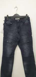 Pantalones Jogger de Mezclilla Elástica para Hombre, de Alta Calidad, con Etiquetas de Marca, Cierre de Botones, Casuales, de Algodón, para Viajes, Lote de Stock de Bangladesh - Product Image 6