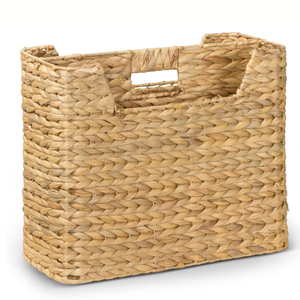 ที่ใส่นิตยสารคุณภาพที่ดีที่สุดเป็นมิตรกับสิ่งแวดล้อมน้ำธรรมชาติผักตบชวาชั้นวางนิตยสารตกแต่งโต๊ะ - Product Image 4