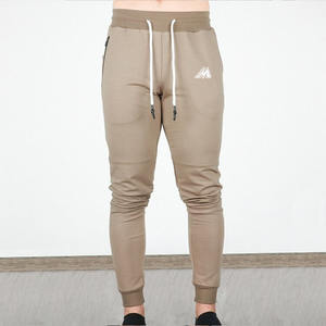 Pantalons de jogging décontractés pour hommes, tissu en laine peignée imperméable de haute qualité, vêtements de sport amples, nouveaux pantalons de survêtement de printemps et d'automne avec logo personnalisé - Product Image 1