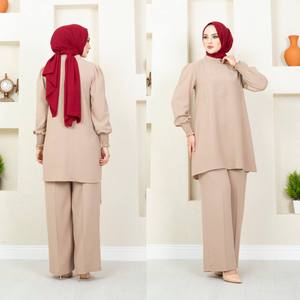 อาบายาคาฟตานเสื้อผ้าอิสลามสำหรับผู้หญิง,เสื้อคลุมกิโมโนสไตล์ดูไบอาหรับมุสลิมแฟชั่นอิสลามชุดเดรสเรียบง่ายคุณภาพสูงจากตุรกีสำหรับฤดูกาลใหม่ - Product Image 4