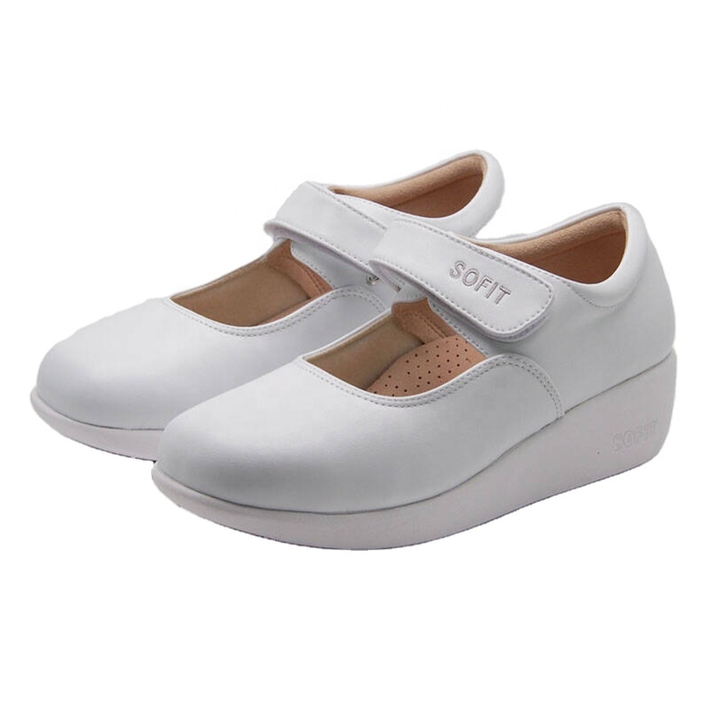 Лучшая обувь для медсестер для женщин, оптовая продажа обуви SN945MWH, прорезиненная мягкая Таиландская ткань из микрофибры/поролоновая подкладка ТПЭ гелевая технология TH;9