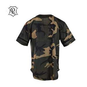 High Quality Youth Baseball Jersey Uniforms Sets Custom Design Pullover <b>Fleece</b> Winter Cheap Camouflage Pattern Sublimation Youth - Product Image 2