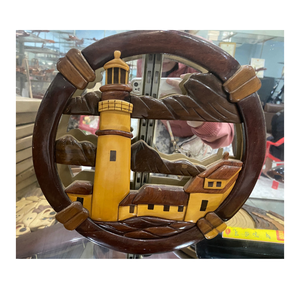 Intarsia-Artículo de artesanía, arte de pared de madera, colgante de Vietnam, alta calidad - Product Image 3