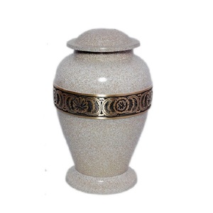 Hand Polished European Style Eco-Friendly Customized Metal Cremation Urns with Luxury Royal Design <b>for</b> Adult Memorial <b>Ashes</b> - Product Image 1