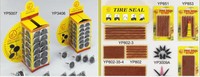Parche de Goma en Frío para Neumáticos, Herramienta Manual para Todo Tipo de Neumáticos, Fácil de Usar, Tamaño de 3', Garantía de 12 Meses