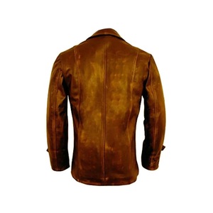 10 nouvelle Arrivée Brun En Cuir Vestes Bomber/ Vintage Veste En Cuir Personnalisé Hommes À La Mode de Haut En Cuir Vestes - Product Image 4