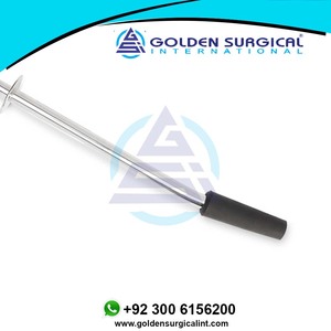 Curved Bolus Gun for Sheep & Goats Standard Bolus Applicator with Rubber Head 23.5 Inch - Product Image 4