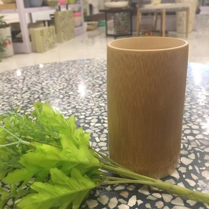 Taza de bambú de color natural, taza de bambú apta para alimentos para exportación - Product Image 1