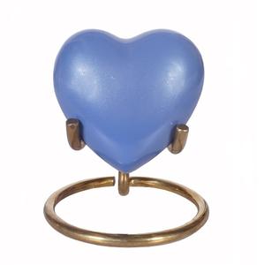 Urna de recuerdo de corazón-Almacenamiento de cremación ecológico de estilo americano - Product Image 4