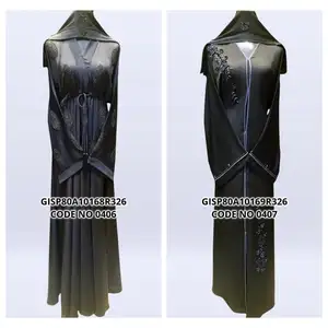 फैशनेबल फैशन डिजाइनर फैंसी नई शैली आकस्मिक Abaya इस्तांबुल इस्लामी कपड़ों की थोक Abaya संग्रह 2022