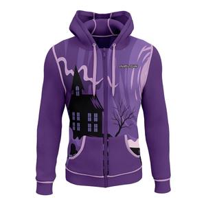 Venta al por mayor logotipo personalizado diseño Oem sublimación sudaderas con capucha al por mayor de gran tamaño hombre Sudadera con capucha cremallera - Product Image 4