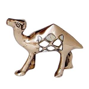 Handmade Five Inch Brass <b>Tortoise</b> Statue with MOP Intricate Metal Sculpture for Interior <b>Home</b> Decor Novelty Gift - Product Image 3