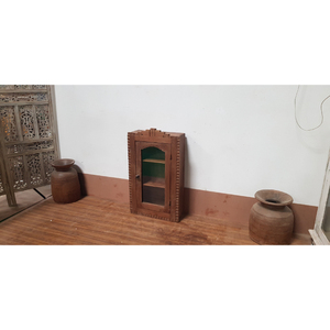 Armoire murale en bois de teck antique luxe classique en bois massif meubles décoratifs pour la maison polyvalent pour salon salle de bain salle de sport - Product Image 5