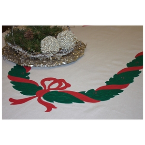 Mantel de punto de dobladillo hecho a mano - Product Image 3