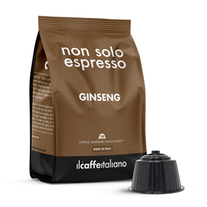 Capsules de café compatibles Nespresso* - Pack de 50 capsules avec goût de ginseng soluble et d'arabica sucré - Emballage en boîte - Product Image 1
