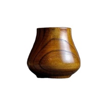 Verres à boire et mugs en bois poli, faits à la main, durables, imperméables, style imitation antique, décoration intérieure, mariage