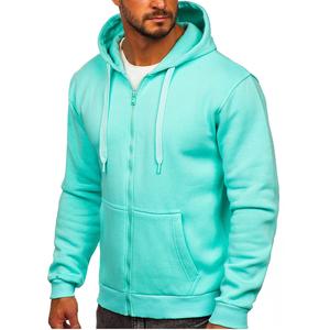 Meilleure vente Sweat-shirt à capuche en coton uni décontracté pour femmes et hommes Sweat à capuche à manches régulières pour l'hiver - Product Image 3