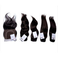 Rambut Perawan Selaras Kutikula Brasil Terbaik, Rambut Manusia Perawan dengan Vendor Penutup, Harga Pabrik Grosir Penutup Renda Swiss Hd