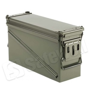 Caja de Munición Safewell Resistente, Rectangular, de Acero, Modelo M2A1, para Calibre .50, Multiusos, para Munición de <span class=keywords><strong>9mm</strong></span>, con Asa, para Caza - Product Image 3