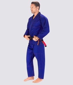 Kimono de Jiu-Jitsu Brésilien Bleu Royal – Gi BJJ Personnalisable avec Logos et Écussons – 100% Coton Durable – Prix Direct Usine - Product Image 3