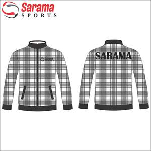 Otoño verde oscuro deporte poliéster polar chaqueta para los hombres con logotipo personalizado e impresión y diseño, - Product Image 3