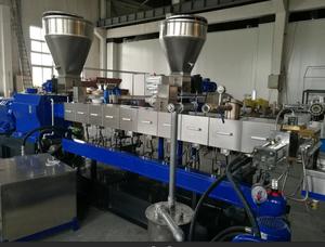 מכונת גריסה כפולה עם בורג הנעה ממונעת מבוקרת PLC, מפלסטיק הנדסי, עם זכוכית גרוסה עבור PC/ABS/PA+PP, 132 קילוואט - Product Image 5