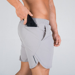 Fourniture directe d'usine professionnelle OEM vente chaude Fitness Gym votre propre conception haute qualité levage de fesses hommes shorts simples - Product Image 6