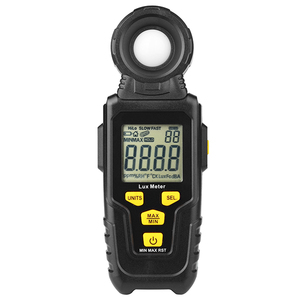 Medidor de luz Digital de mano, medidor de iluminación, 0Lux ~ 200kLux, temperatura con retroiluminación - Product Image 3