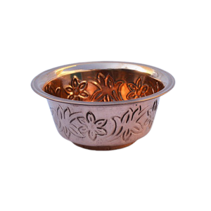 ชามทำเล็บเท้าทองแดงรูปทรงกลมชามทำเล็บเท้า - Product Image 1