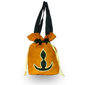 Customized Vintage Style Burlap Drawstring <b>Dust</b> <b>Bag</b> with Handle Fashionable Lady Design <b>Dust</b> <b>Bag</b> - Product Image 1