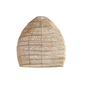 Abat-jour en forme de cloche en rotin bambou, design moderne, luminaire décoratif d'intérieur, idéal pour un salon - Product Image 1