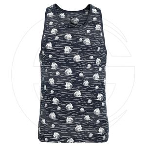 Camiseta sin mangas con estampado Digital para hombre, chaleco con diseños personalizados, con logotipo personalizado, para gimnasio y Fitness - Product Image 1