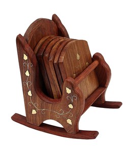 Élégant élégant en bois fleur thé caboteur résistant à la chaleur porte-boisson mur signe boîte bois artisanat et boîtes en bois panneaux muraux - Product Image 1